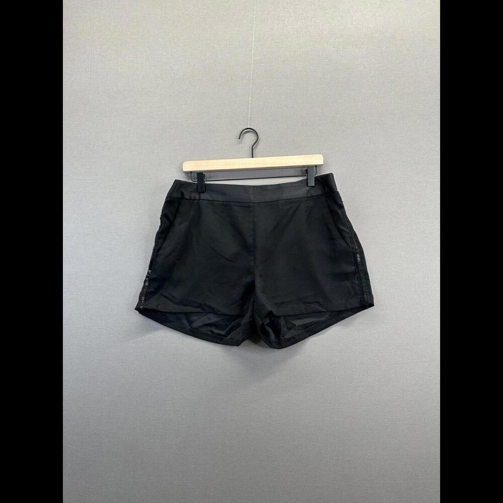 Express Womens Black Shorts Beaded Size 12